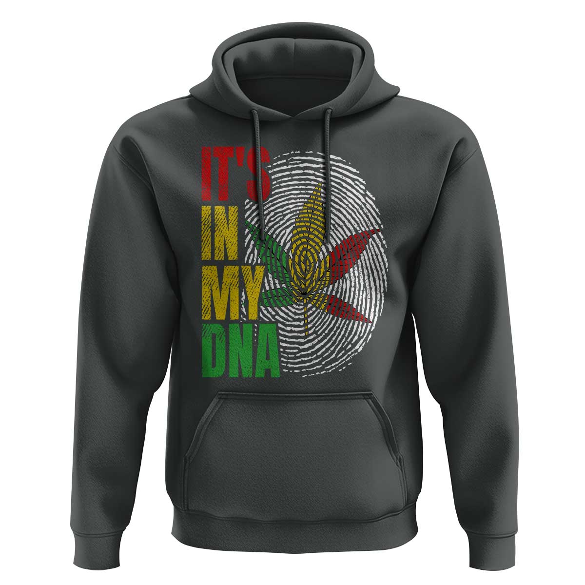 Funny Jamaica Rasta Cannabis Weed Hoodie Its In My DNA - Wonder Print Shop