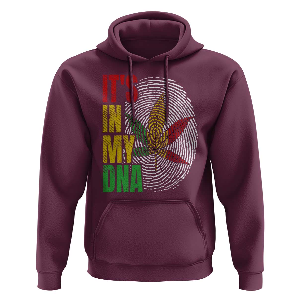 Funny Jamaica Rasta Cannabis Weed Hoodie Its In My DNA - Wonder Print Shop