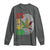 Funny Jamaica Rasta Cannabis Weed Long Sleeve Shirt Its In My DNA - Wonder Print Shop