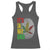 Funny Jamaica Rasta Cannabis Weed Racerback Tank Top Its In My DNA - Wonder Print Shop
