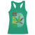 Funny Jamaica Rasta Cannabis Weed Racerback Tank Top Its In My DNA - Wonder Print Shop