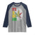 Funny Jamaica Rasta Cannabis Weed Raglan Shirt Its In My DNA - Wonder Print Shop
