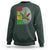 Funny Jamaica Rasta Cannabis Weed Sweatshirt Its In My DNA - Wonder Print Shop