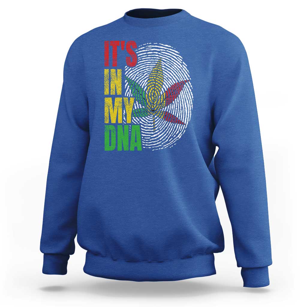 Funny Jamaica Rasta Cannabis Weed Sweatshirt Its In My DNA - Wonder Print Shop