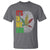 Funny Jamaica Rasta Cannabis Weed T Shirt Its In My DNA - Wonder Print Shop