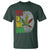 Funny Jamaica Rasta Cannabis Weed T Shirt Its In My DNA - Wonder Print Shop