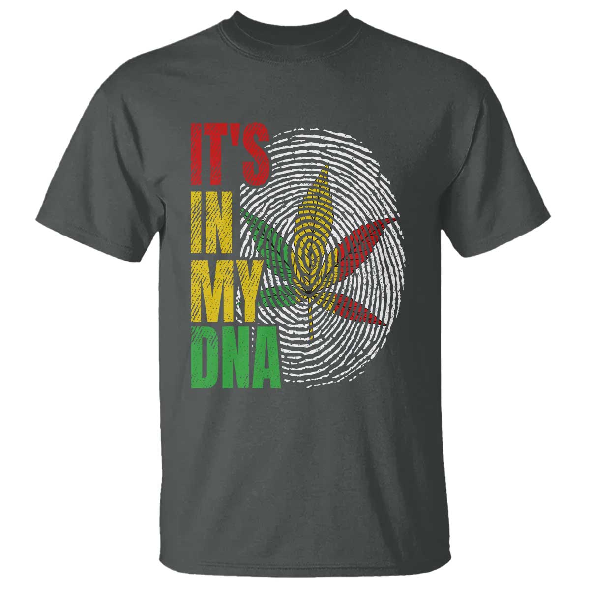 Funny Jamaica Rasta Cannabis Weed T Shirt Its In My DNA - Wonder Print Shop