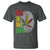 Funny Jamaica Rasta Cannabis Weed T Shirt Its In My DNA - Wonder Print Shop