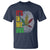 Funny Jamaica Rasta Cannabis Weed T Shirt Its In My DNA - Wonder Print Shop