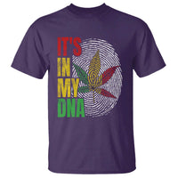 Funny Jamaica Rasta Cannabis Weed T Shirt Its In My DNA - Wonder Print Shop