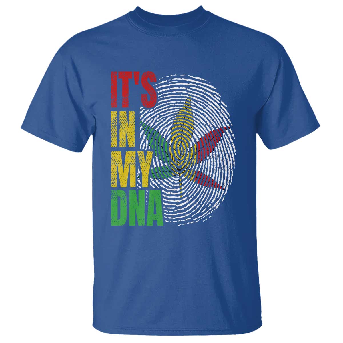 Funny Jamaica Rasta Cannabis Weed T Shirt Its In My DNA - Wonder Print Shop