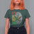 Funny Jamaica Rasta Cannabis Weed T Shirt For Women Its In My DNA - Wonder Print Shop
