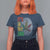 Funny Jamaica Rasta Cannabis Weed T Shirt For Women Its In My DNA - Wonder Print Shop