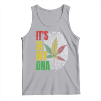 Funny Jamaica Rasta Cannabis Weed Tank Top Its In My DNA - Wonder Print Shop