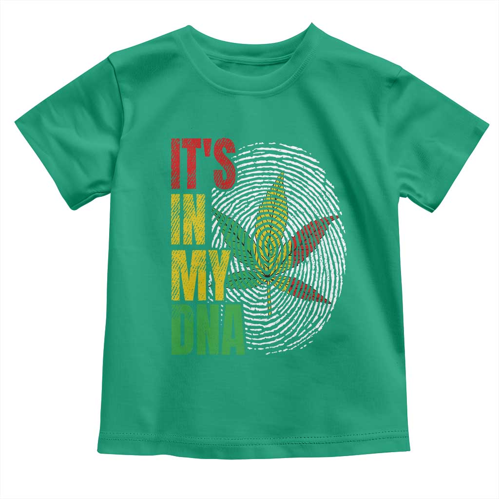 Funny Jamaica Rasta Cannabis Weed Toddler T Shirt Its In My DNA - Wonder Print Shop