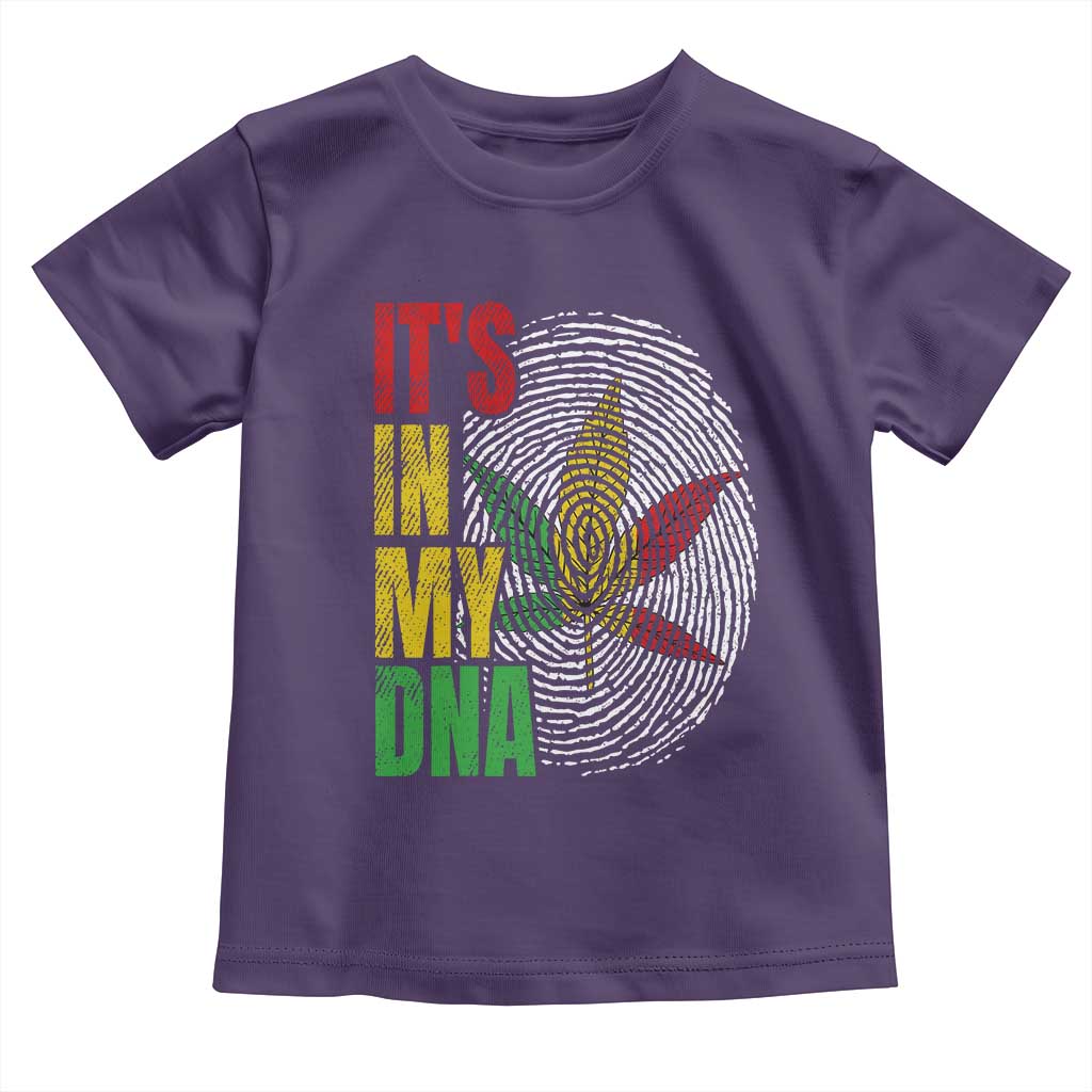 Funny Jamaica Rasta Cannabis Weed Toddler T Shirt Its In My DNA - Wonder Print Shop