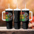 Funny Jamaica Rasta Cannabis Weed Tumbler With Handle Its In My DNA - Wonder Print Shop