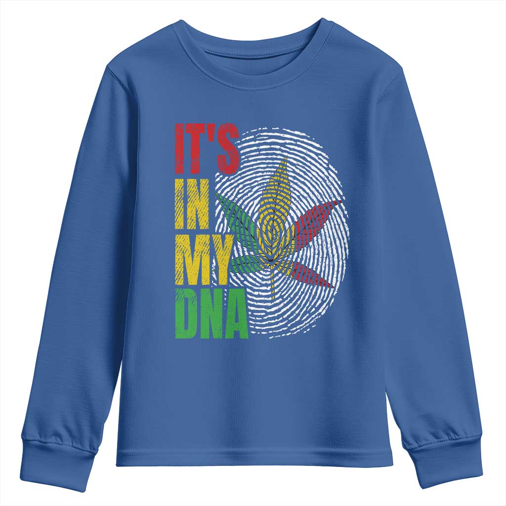 Funny Jamaica Rasta Cannabis Weed Youth Sweatshirt Its In My DNA - Wonder Print Shop