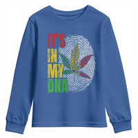 Funny Jamaica Rasta Cannabis Weed Youth Sweatshirt Its In My DNA - Wonder Print Shop