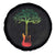 Reggae Music Guitar Rastafarian Roots Rasta Jamaican Spare Tire Cover - Wonder Print Shop