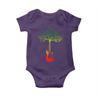 Reggae Music Guitar Rastafarian Roots Rasta Jamaican Baby Onesie - Wonder Print Shop