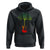 Reggae Music Guitar Rastafarian Roots Rasta Jamaican Hoodie - Wonder Print Shop