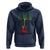 Reggae Music Guitar Rastafarian Roots Rasta Jamaican Hoodie - Wonder Print Shop