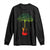 Reggae Music Guitar Rastafarian Roots Rasta Jamaican Long Sleeve Shirt - Wonder Print Shop