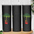 Reggae Music Guitar Rastafarian Roots Rasta Jamaican Skinny Tumbler - Wonder Print Shop