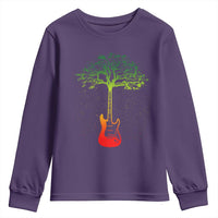 Reggae Music Guitar Rastafarian Roots Rasta Jamaican Youth Sweatshirt - Wonder Print Shop