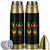 One Love Jamaica Bullet Tumbler Reggae Music Peace Sign Rastafarian - Wonder Print Shop