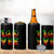 One Love Jamaica 4 in 1 Can Cooler Tumbler Reggae Music Peace Sign Rastafarian - Wonder Print Shop