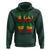 One Love Jamaica Hoodie Reggae Music Peace Sign Rastafarian - Wonder Print Shop