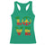 One Love Jamaica Racerback Tank Top Reggae Music Peace Sign Rastafarian - Wonder Print Shop