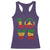One Love Jamaica Racerback Tank Top Reggae Music Peace Sign Rastafarian - Wonder Print Shop