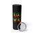 One Love Jamaica Skinny Tumbler Reggae Music Peace Sign Rastafarian - Wonder Print Shop