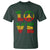 One Love Jamaica T Shirt Reggae Music Peace Sign Rastafarian - Wonder Print Shop