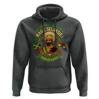Haile Selassie Hoodie King Of Kings His Imperial Majesty Rastafari Flag - Wonder Print Shop
