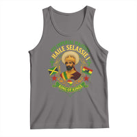 Haile Selassie Tank Top King Of Kings His Imperial Majesty Rastafari Flag - Wonder Print Shop