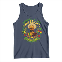 Haile Selassie Tank Top King Of Kings His Imperial Majesty Rastafari Flag - Wonder Print Shop