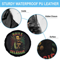 Emperor Haile Selassie Spare Tire Cover Ras Tafari His Imperial Majesty Jamaican - Wonder Print Shop
