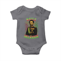 Emperor Haile Selassie Baby Onesie Ras Tafari His Imperial Majesty Jamaican - Wonder Print Shop