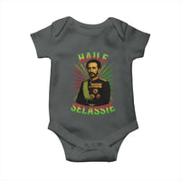 Emperor Haile Selassie Baby Onesie Ras Tafari His Imperial Majesty Jamaican - Wonder Print Shop