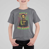 Emperor Haile Selassie T Shirt For Kid Ras Tafari His Imperial Majesty Jamaican - Wonder Print Shop