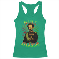 Emperor Haile Selassie Racerback Tank Top Ras Tafari His Imperial Majesty Jamaican - Wonder Print Shop