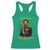 Emperor Haile Selassie Racerback Tank Top Ras Tafari His Imperial Majesty Jamaican - Wonder Print Shop