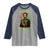 Emperor Haile Selassie Raglan Shirt Ras Tafari His Imperial Majesty Jamaican - Wonder Print Shop