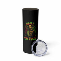 Emperor Haile Selassie Skinny Tumbler Ras Tafari His Imperial Majesty Jamaican - Wonder Print Shop