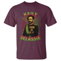 Emperor Haile Selassie T Shirt Ras Tafari His Imperial Majesty Jamaican - Wonder Print Shop