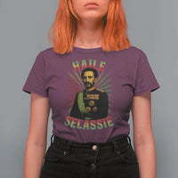 Emperor Haile Selassie T Shirt For Women Ras Tafari His Imperial Majesty Jamaican - Wonder Print Shop